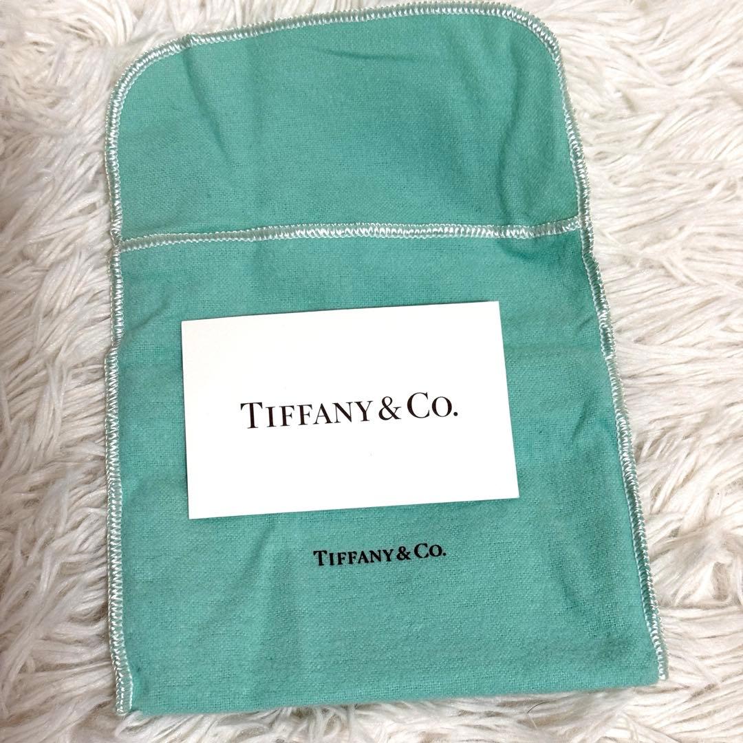 【訳あり美品】TIFFANY&CO　パース　ラウンドファスナー