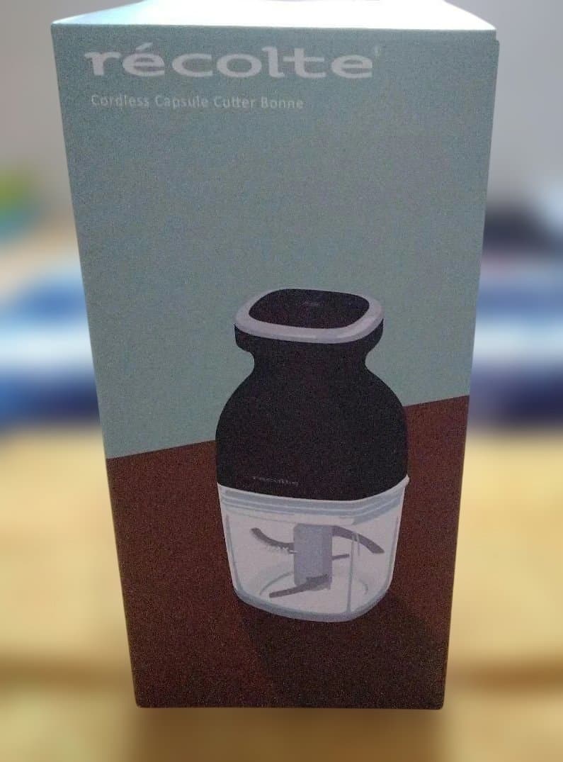 【最終値下げになります】レコルト コードレス カプセルカッターボンヌ