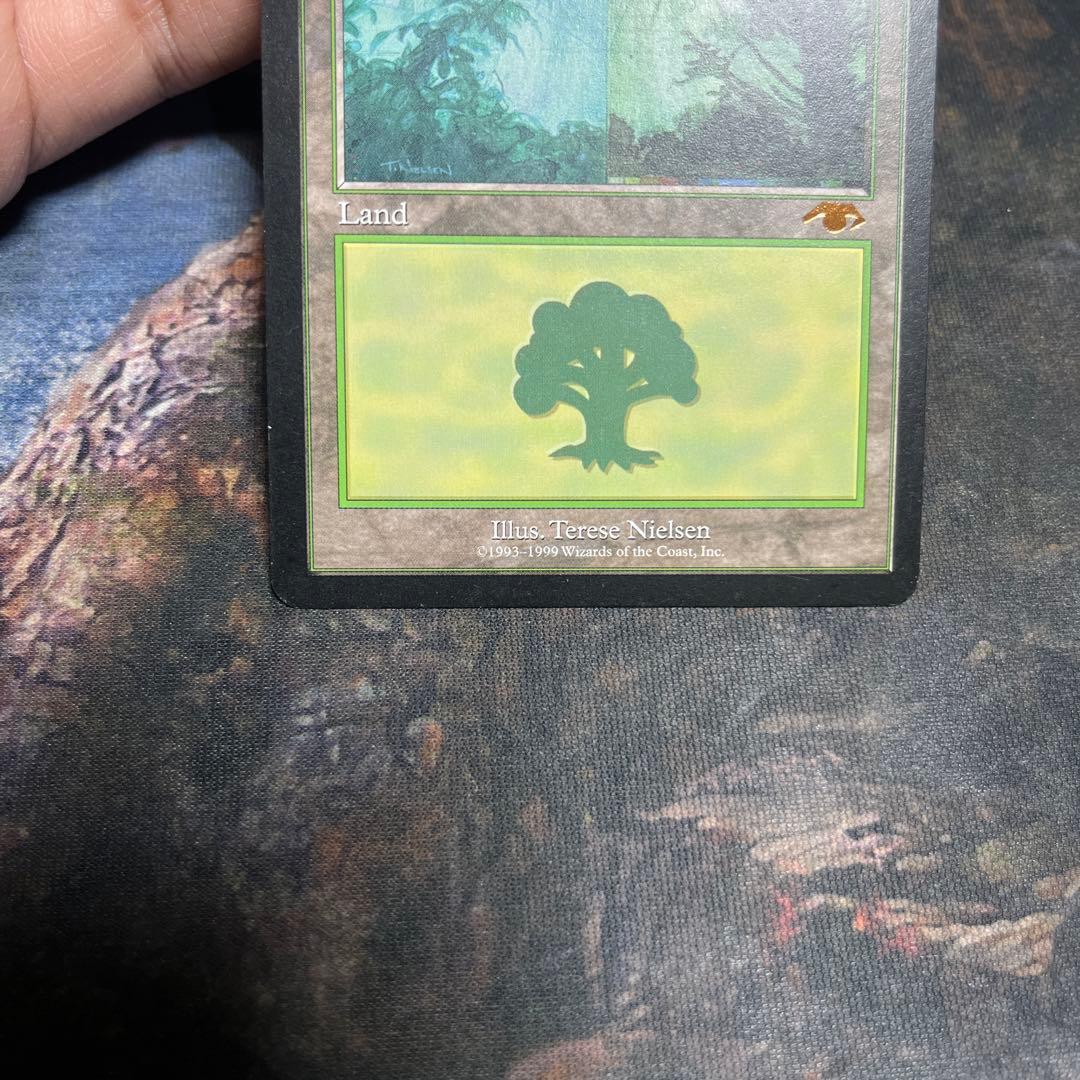 MTG グルランド　森　forest guru