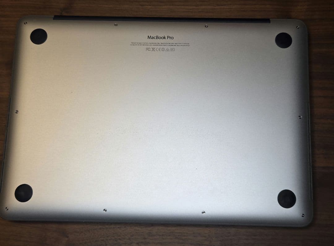 MacBook本体 Macbook pro Late 2013 windows 10