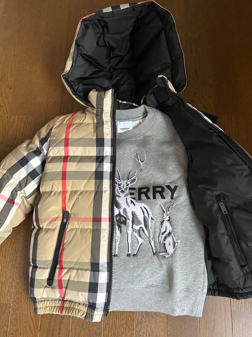 Ｒ*☆様 美品★バーバリー★トレーナー8Y