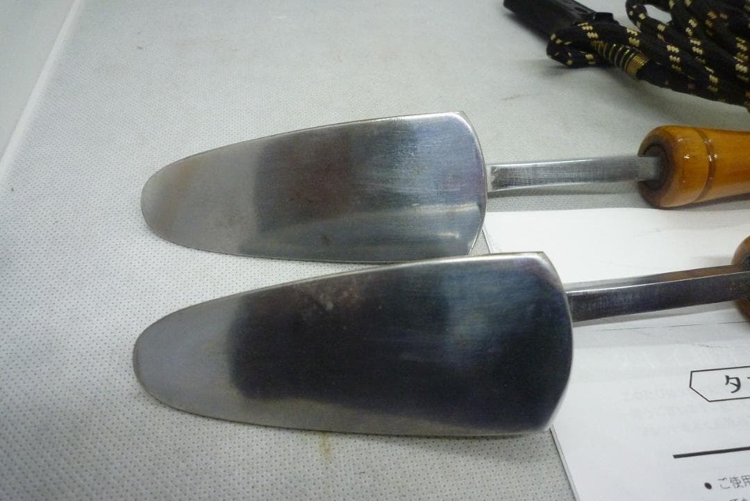 タキイ和裁電化鏝　和裁コテ　和裁こて　タキイ製　鏝２本付