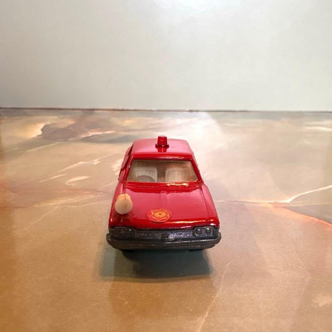 トミカNO.27 トヨタクラウンファイアチーフカー 1Eホイール 日本製