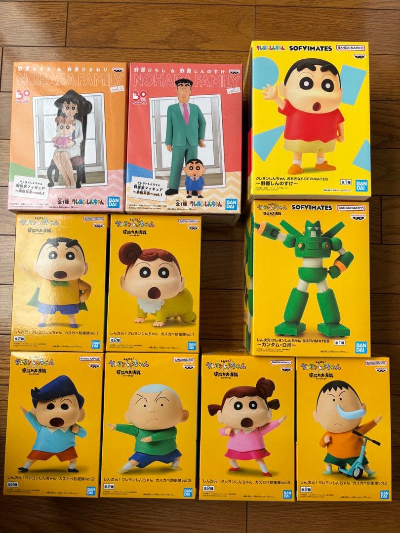 クレヨンしんちゃん　フィギュア　10点　まとめ売り