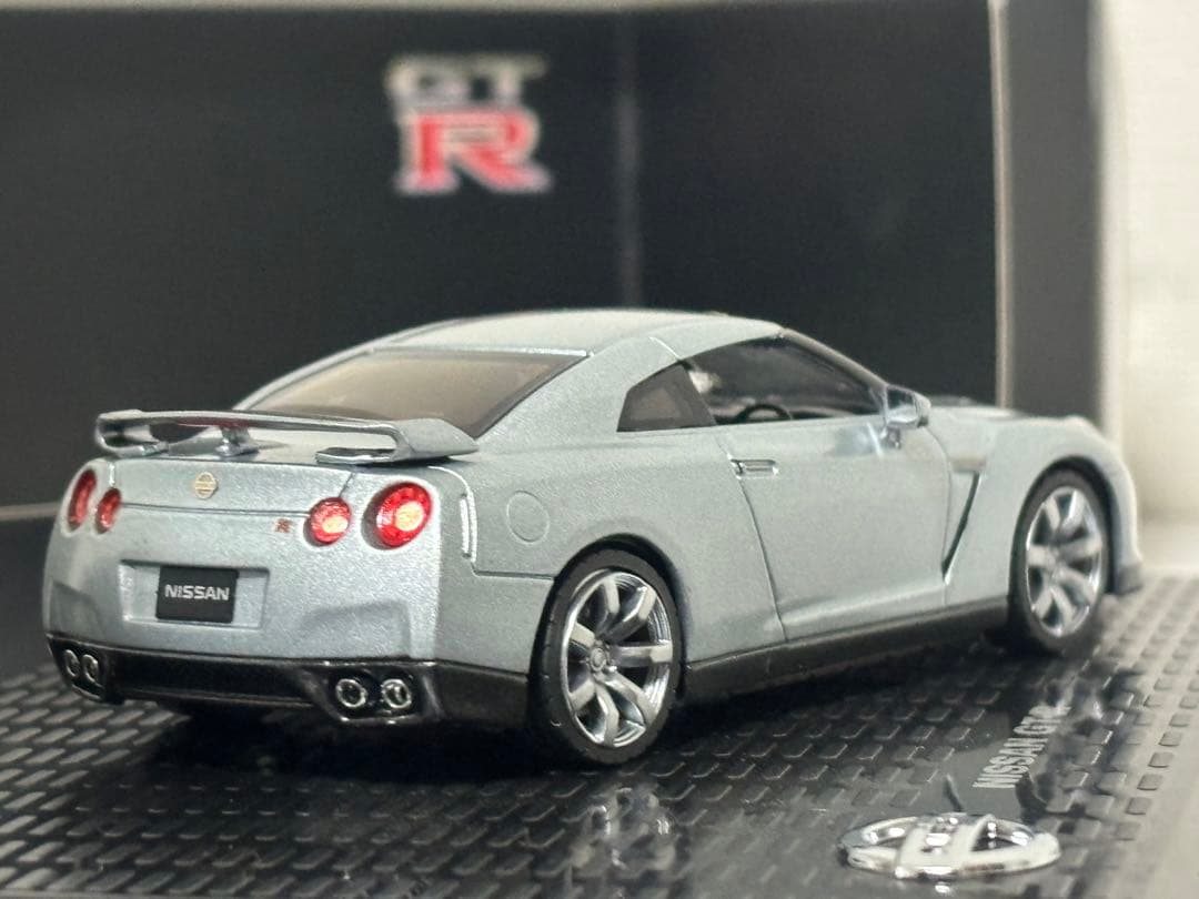 日産/スカイライン/50周年/限定/ミニカー/GT-R/シルバー/R35/純正