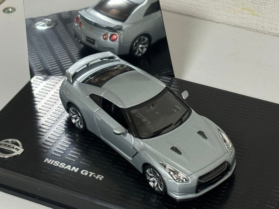 日産/スカイライン/50周年/限定/ミニカー/GT-R/シルバー/R35/純正