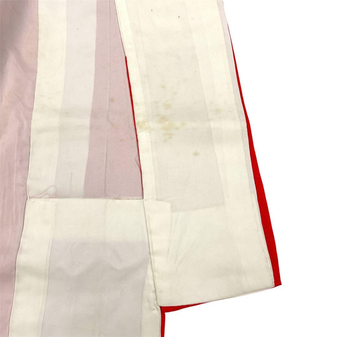 ◎mk-1250　引き振袖　お引きずり　婚礼衣装　銀駒刺繍　　11-28