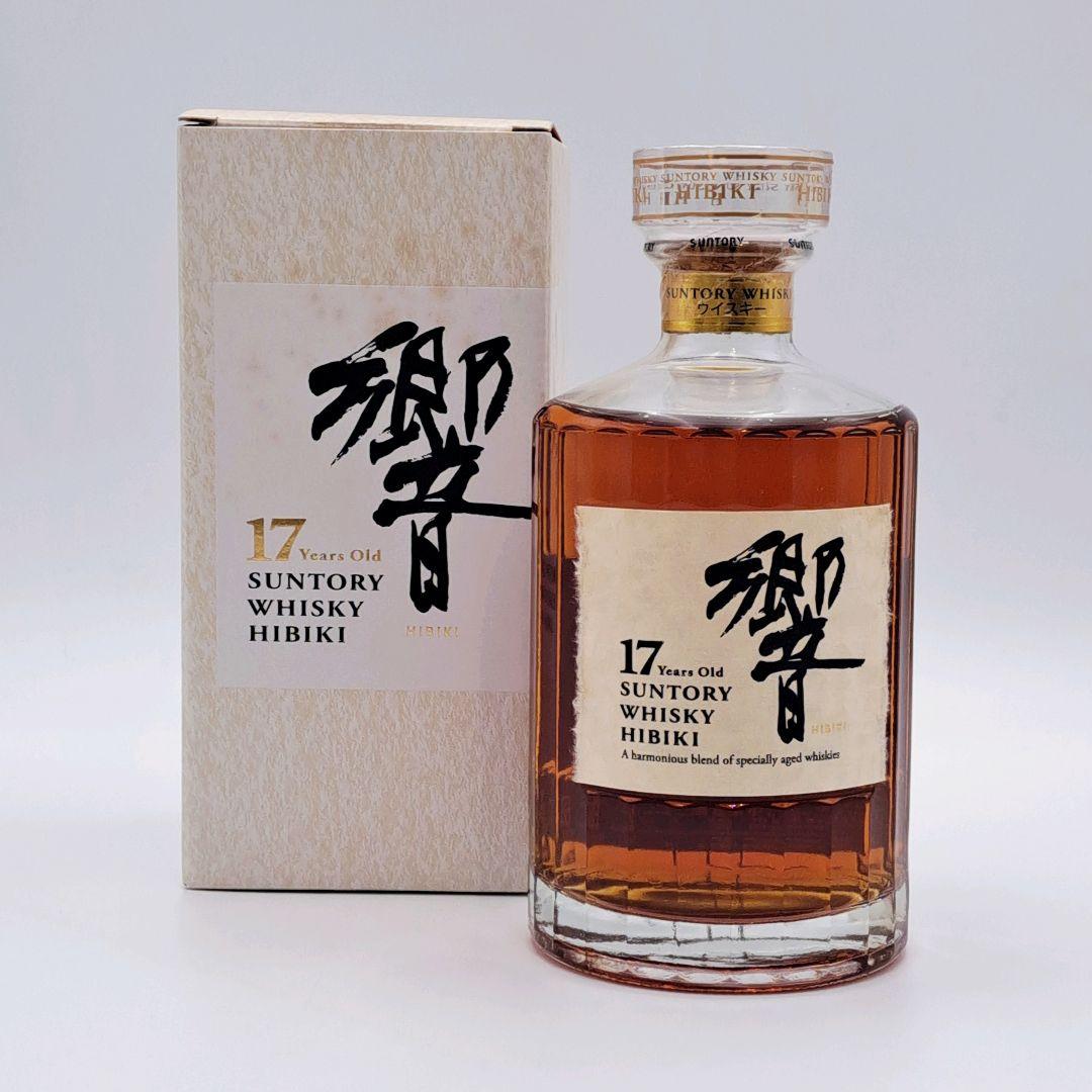 ウイスキー サントリー 響17年 金 裏ゴールドラベル 700ml 箱付