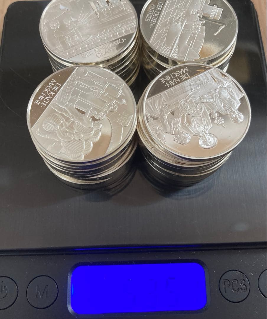 ドイツ造幣局製メダル スターリングシルバー 銀貨 40枚