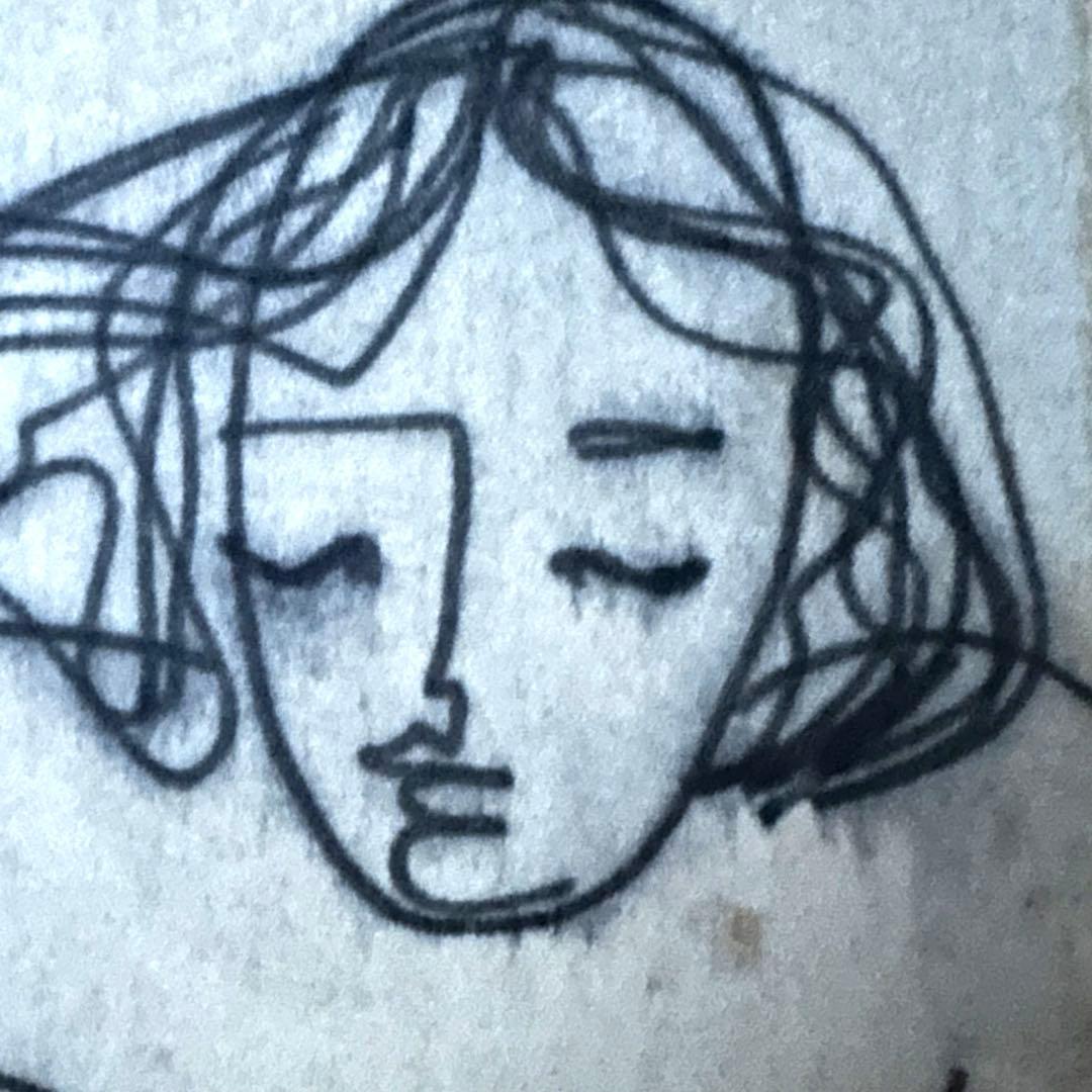 2123様感謝‼️肉筆「ふたり」ハンガリー現代作家nacskassy izolda