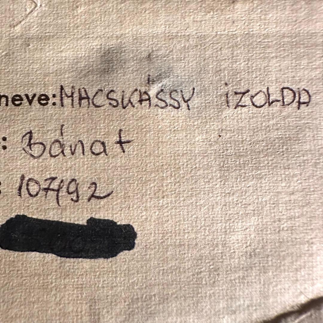 2123様感謝‼️肉筆「ふたり」ハンガリー現代作家nacskassy izolda