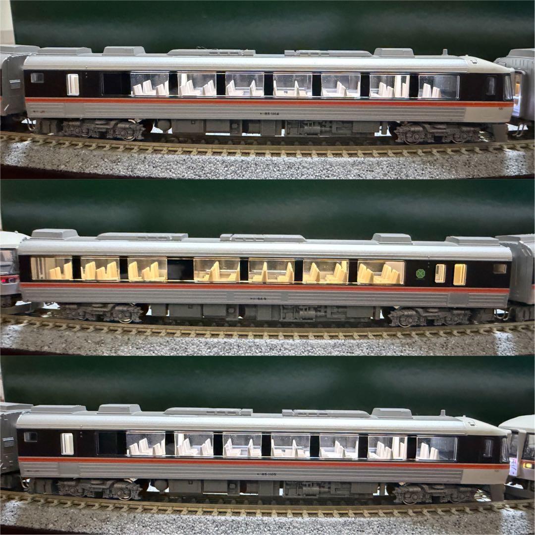 【室内灯有】KATO 10-1404.1405 キハ85系基本・増結9両