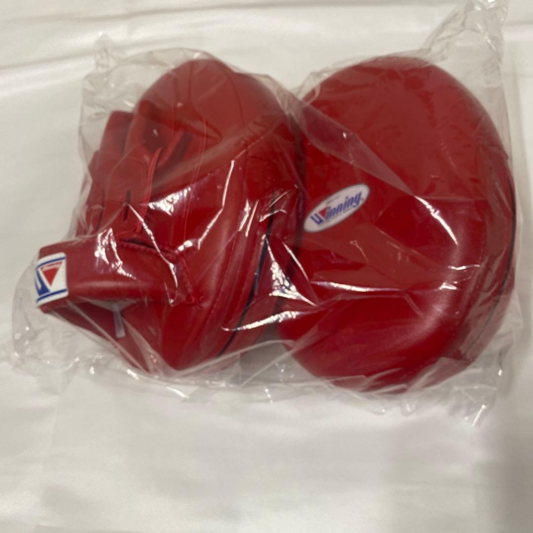 新品未使用未開封Winning パンチングミット レッドCM-50