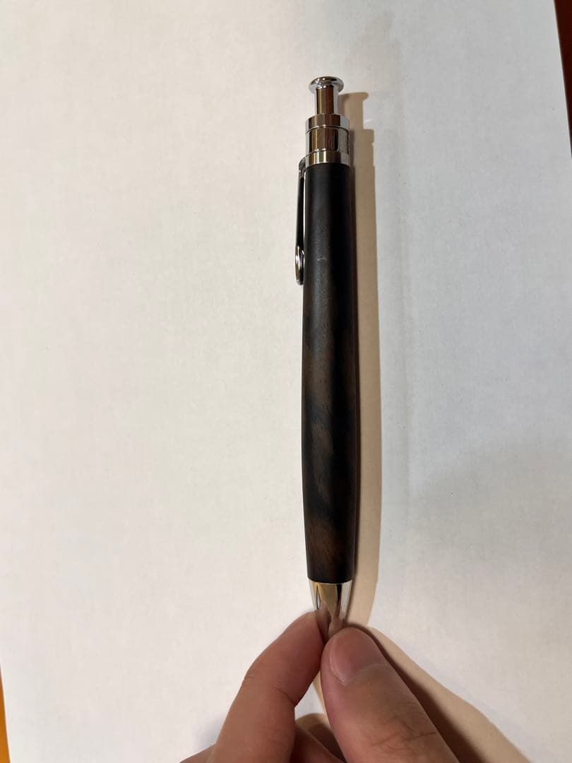 工房楔　黒柿　孔雀木　ボールペン
