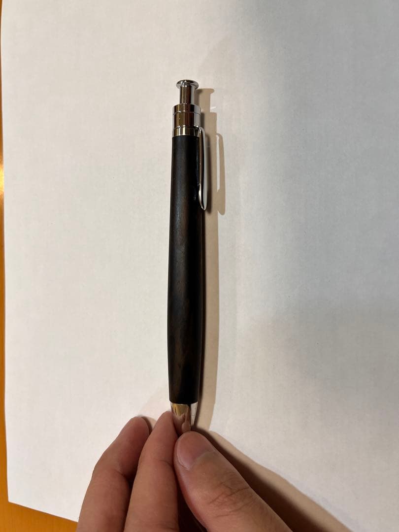 工房楔　黒柿　孔雀木　ボールペン