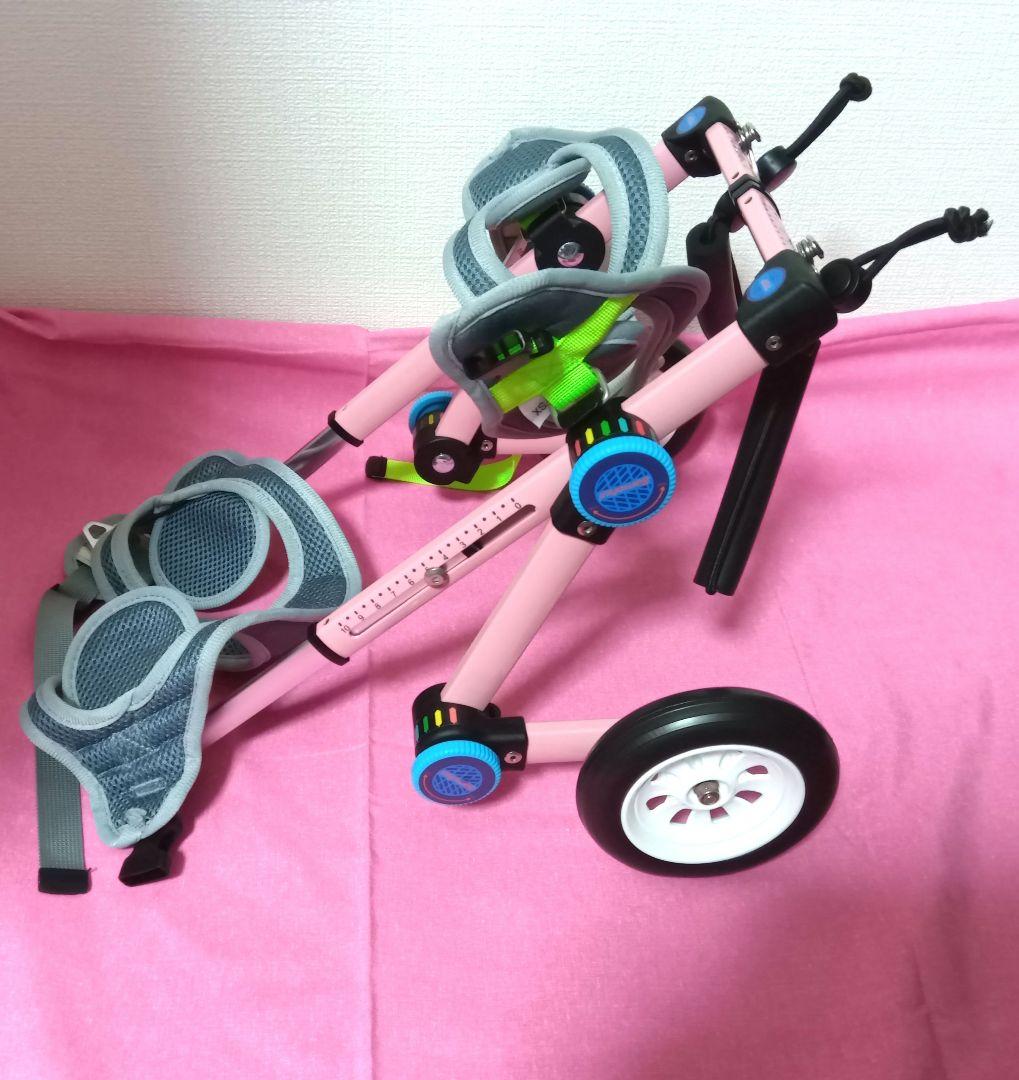 犬用　車椅子　xs ピンク