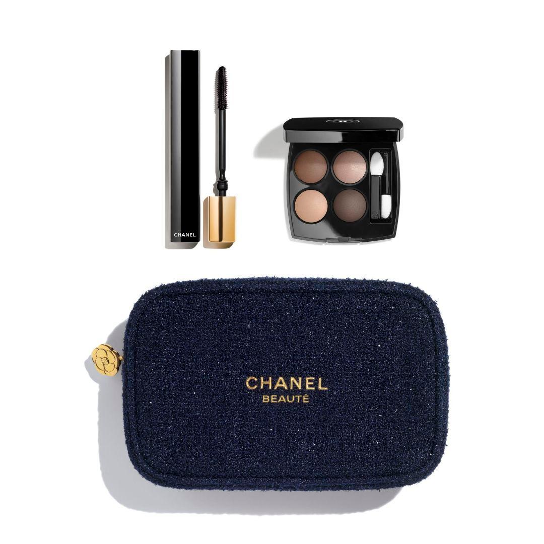 CHANEL クリスマスコフレ2025 アイシャドウ　マスカラセット　ポーチ