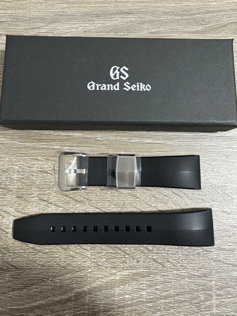 Grand Seiko ラバーベルト ブラック　22mm