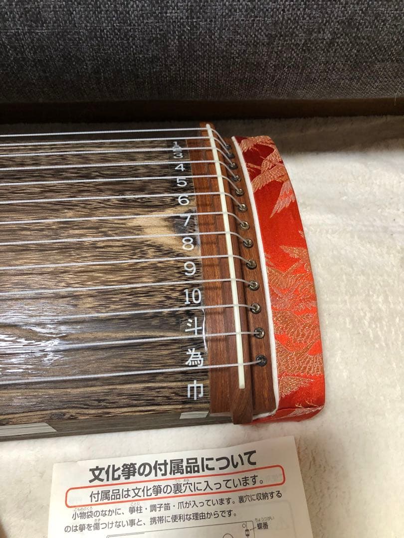 ゼンオン 文化琴 ケース付き