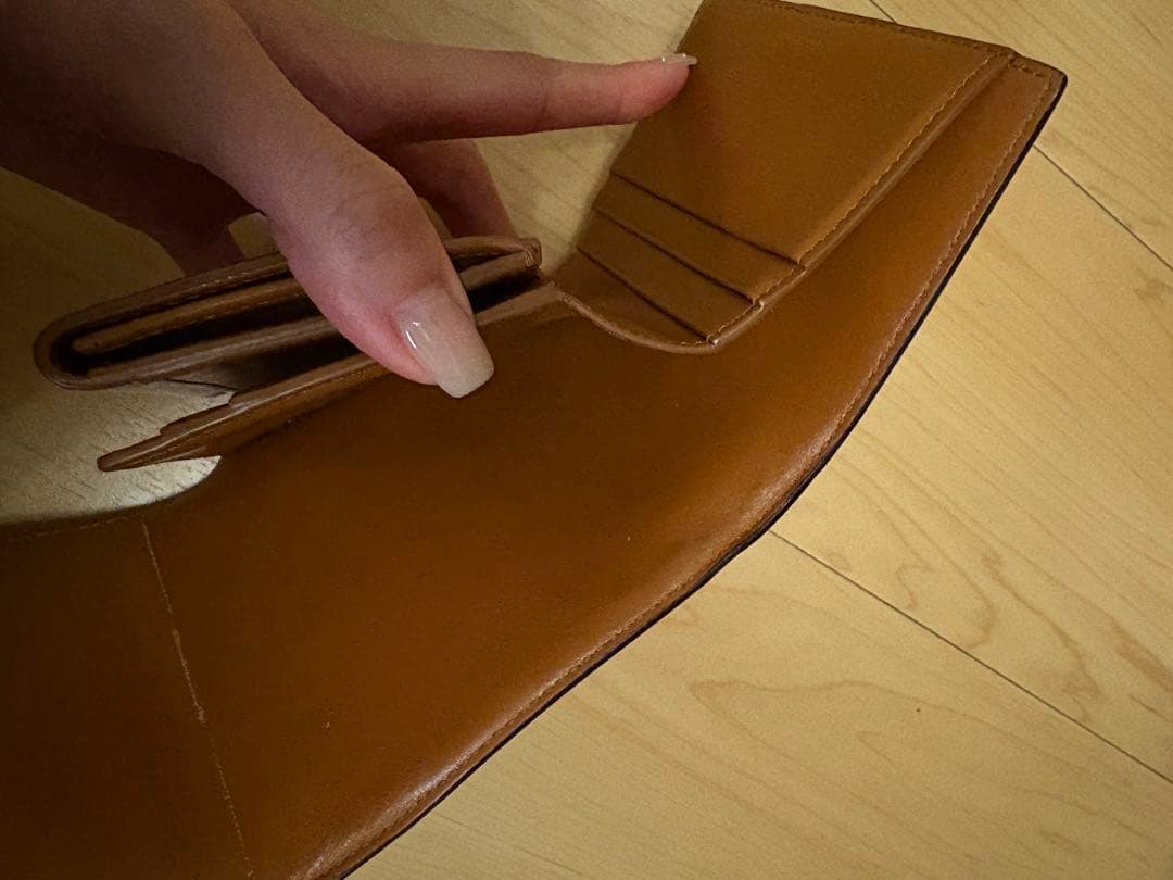 値下げ　CELINE 三つ折り財布 ダークブラウン