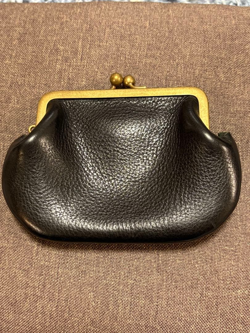 ☆ta.ta☆N25 がま口 Mサイズ 黒 美品