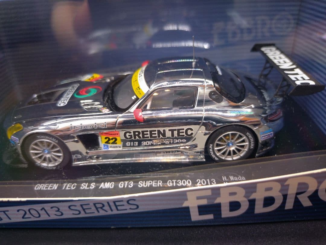 エブロ GREEN TEC SLS AMG GT3 スーパーGT300 1/43
