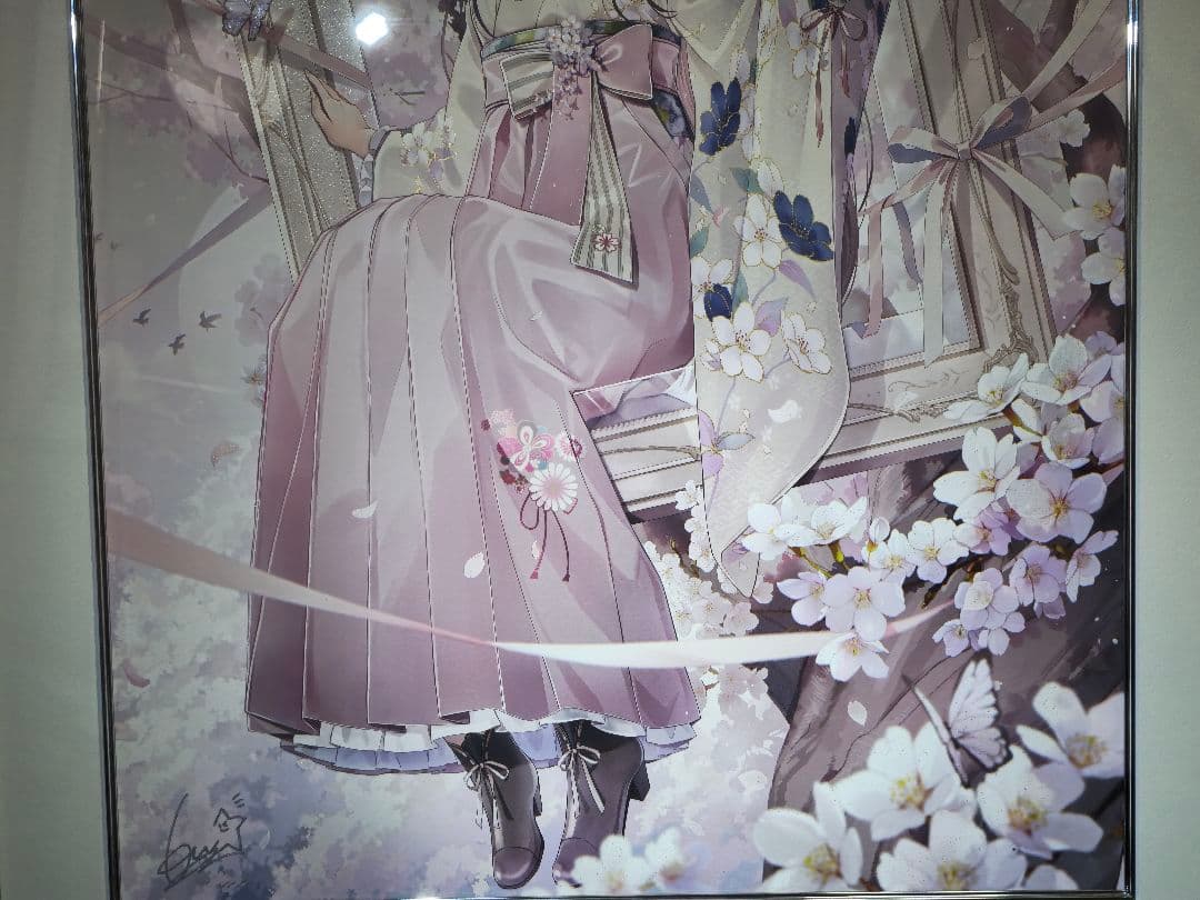 アールビバン 版画 6Uさん 想ふ