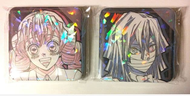 ❤︎第二弾❤︎　モクテルバー　缶バッジ　伊黒小芭内　甘露寺蜜璃　鬼滅の刃　原画