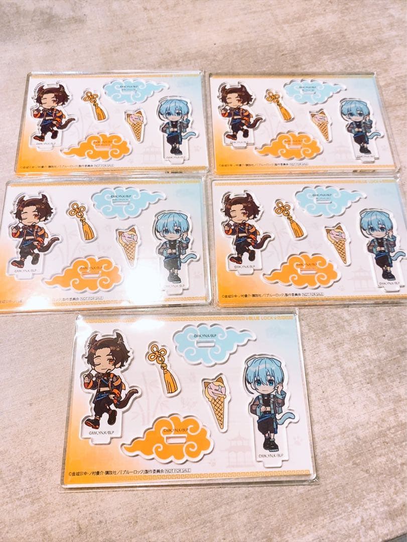 ブルーロック ナンジャ 2025 ミニミニアクリルスタンド 氷織羊 雪宮剣優