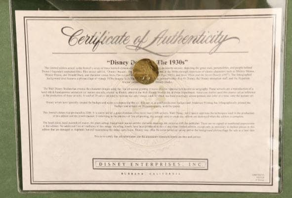 【超 希少】ディズニー セル画 1930‘s　オールスター