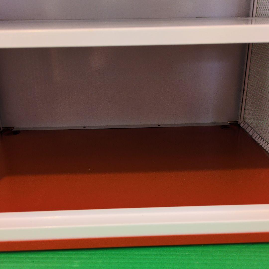 昭和レトロ　食品蚊帳　収納庫　スチール　Vintage　古道具