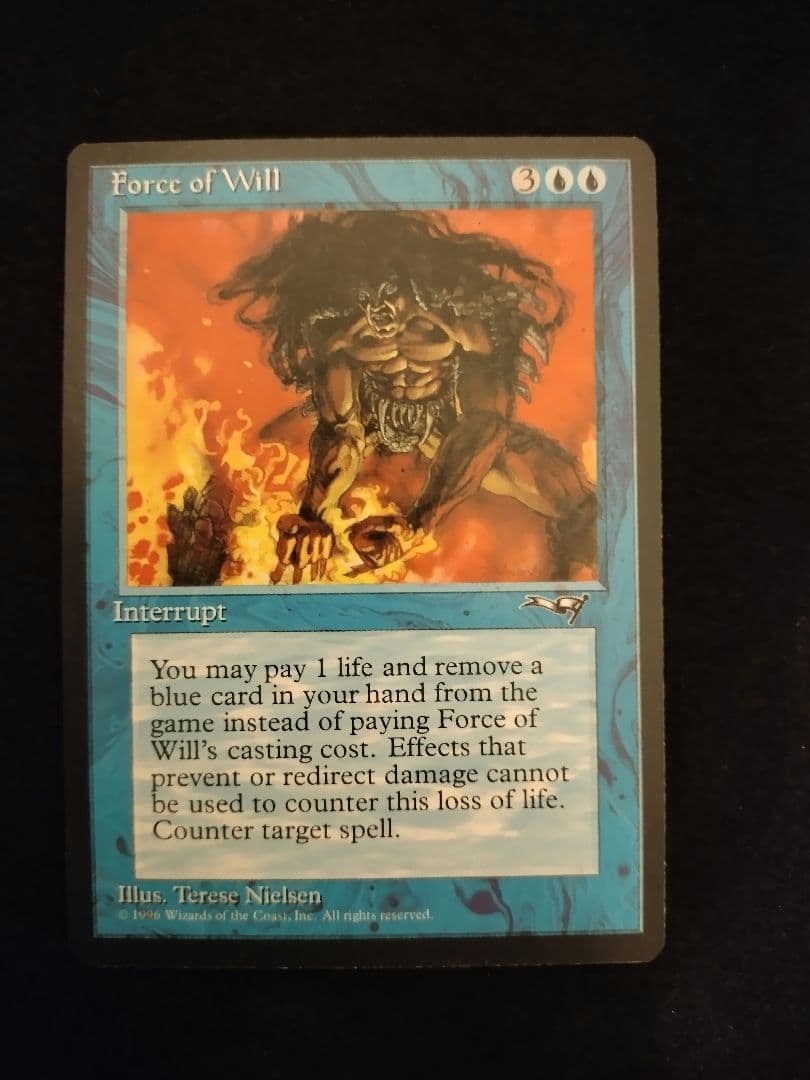 Force of Will　意志の力　 マジック：ザ・ギャザリング