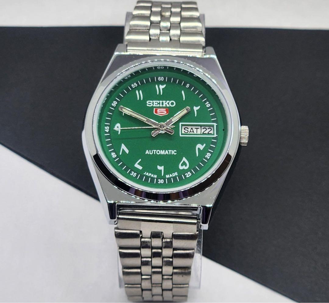 m*t様 SEIKO5 セイコー5 藤原ヒロシ　アラビック文字