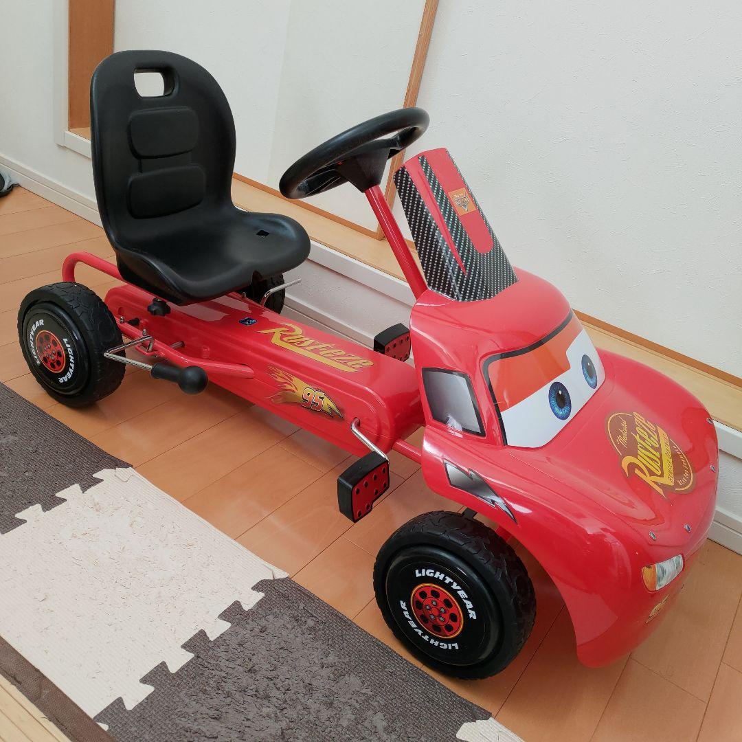 日本未発売！カーズ　ライトニングマックイーン　ペダルゴーカート　ディズニー