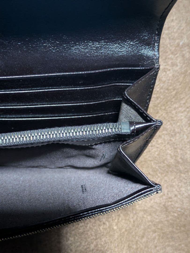 FENDI フェンディ ズッカ ブラウン 二つ折り長財布