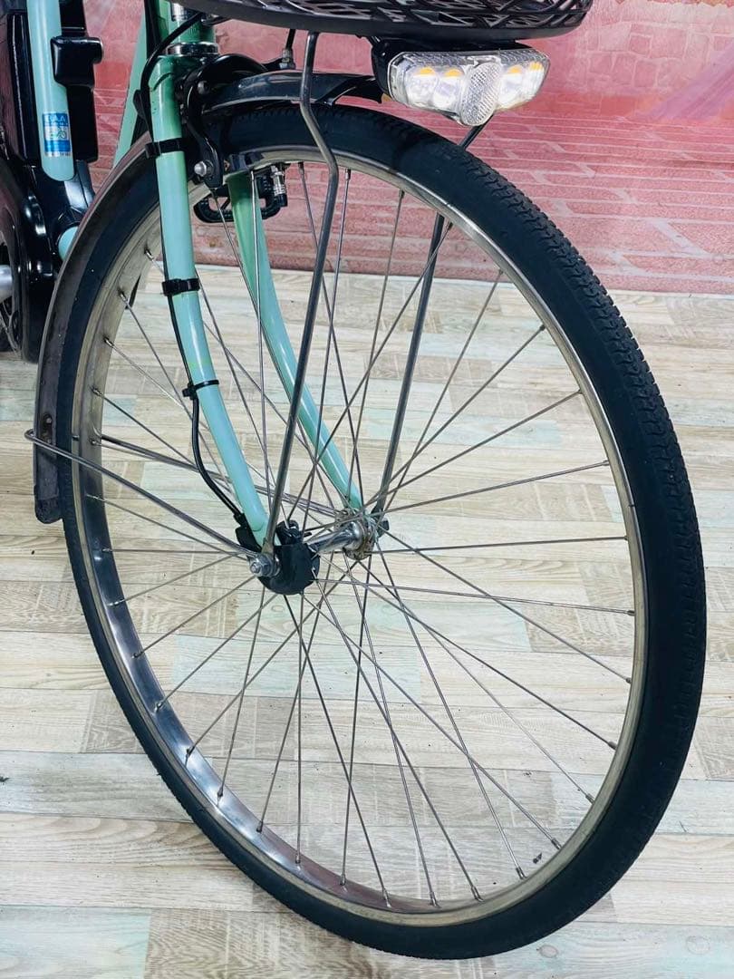 K2908 電動自転車パナソニック ママチャリ 26インチ 8Ah 送料無料