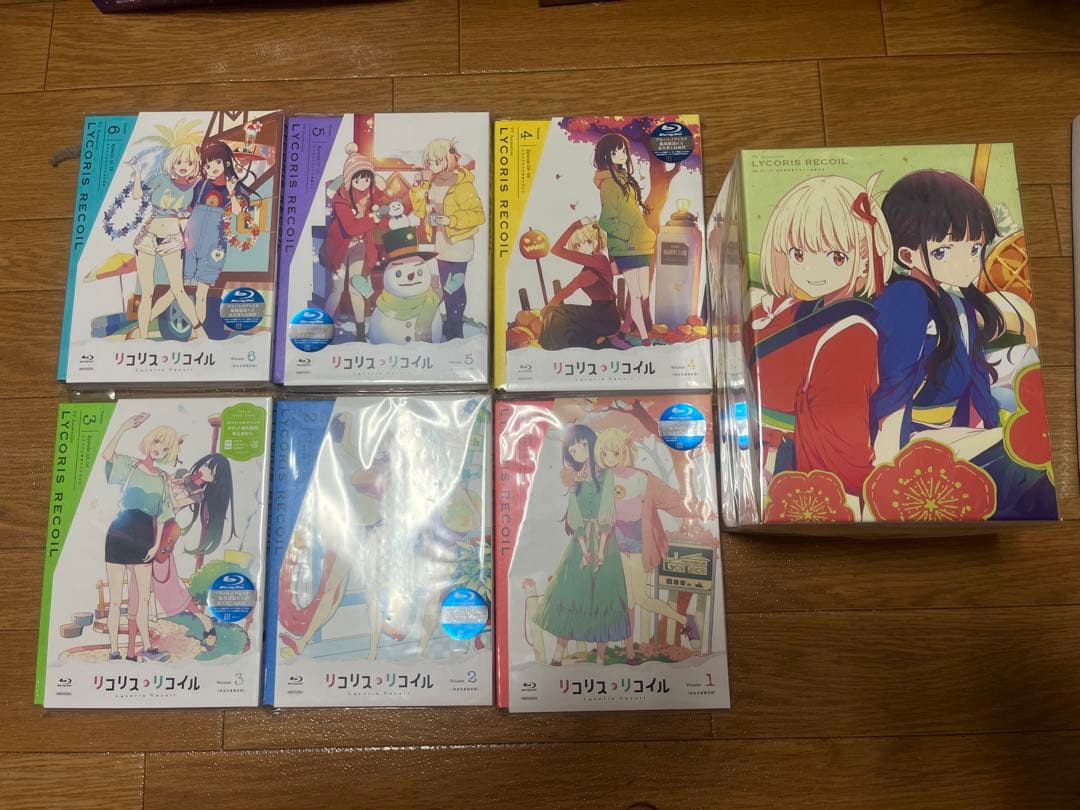 リコリス・リコイル Blue-ray全巻 他グッズ