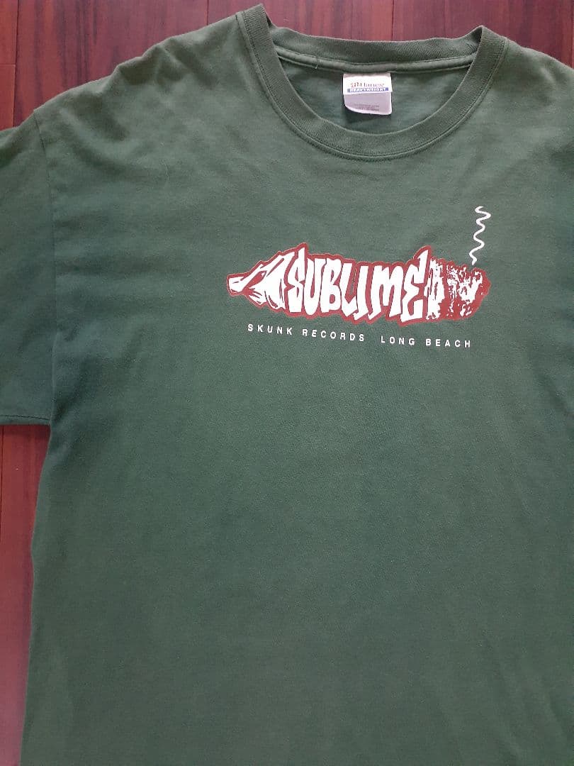 00s vintage HANES SUBLIME SKUNK Tシャツ L
