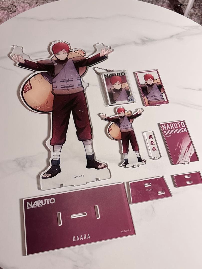 NARUTO 我愛羅 ベースヤード アクスタ キーホルダー まとめ売り