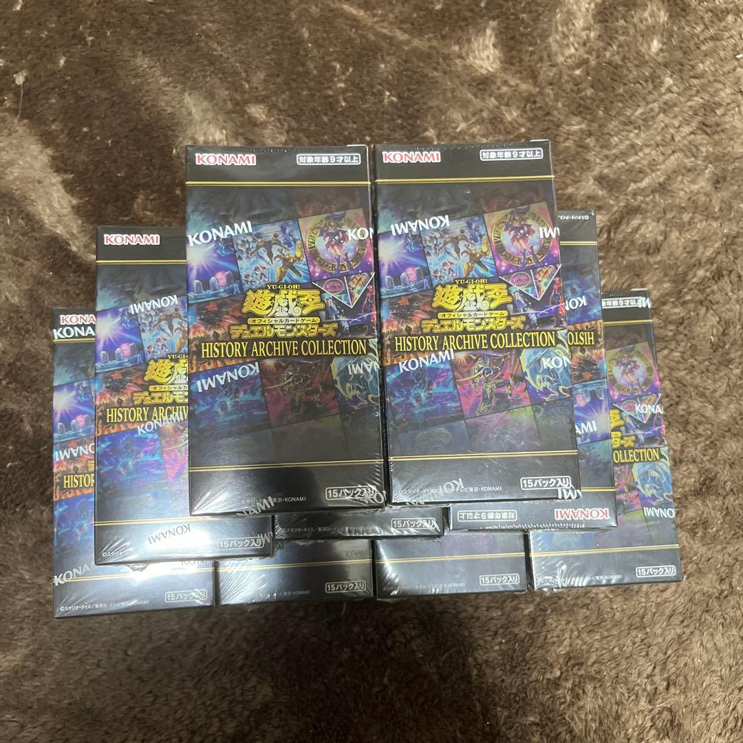 遊戯王 ヒストリーアーカイブコレクション9box シュリンク付き