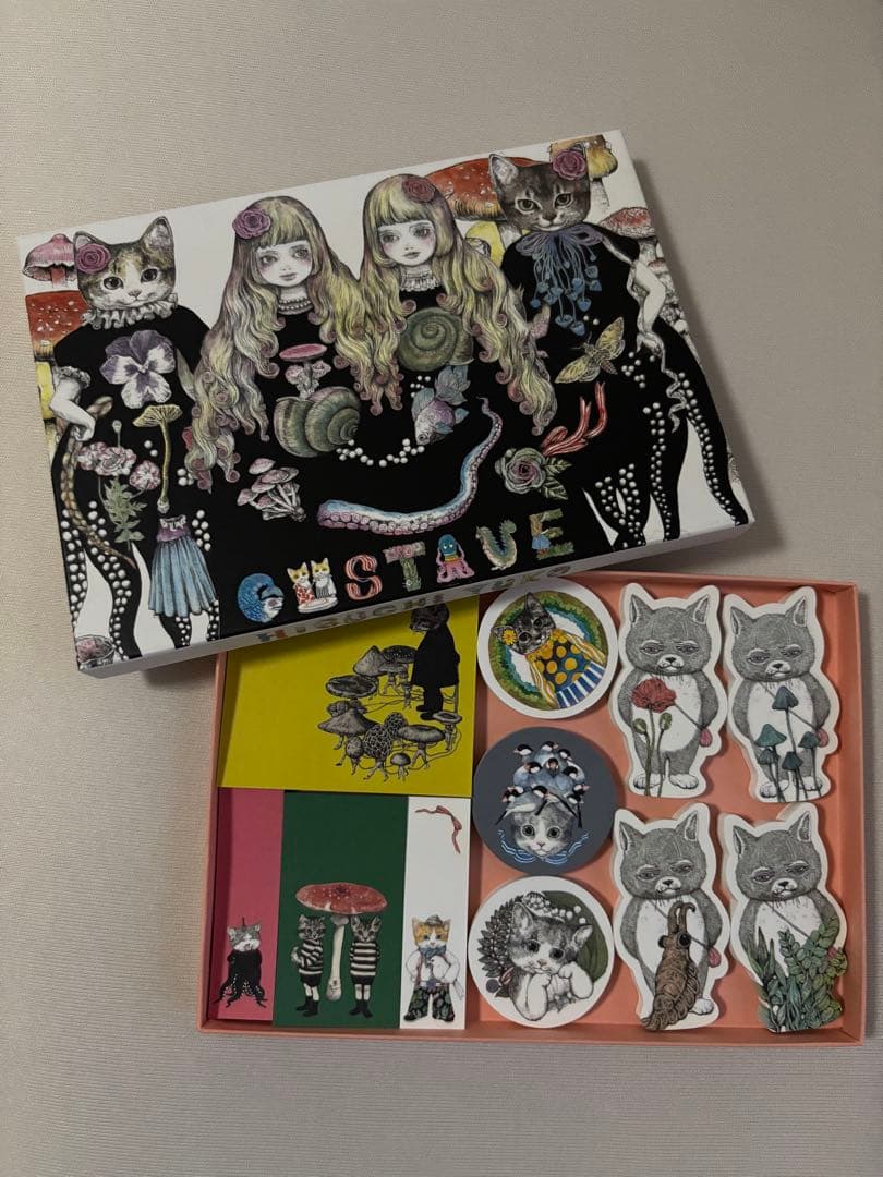 ヒグチユウコ　gustatve ギュスターヴ　付箋 セット