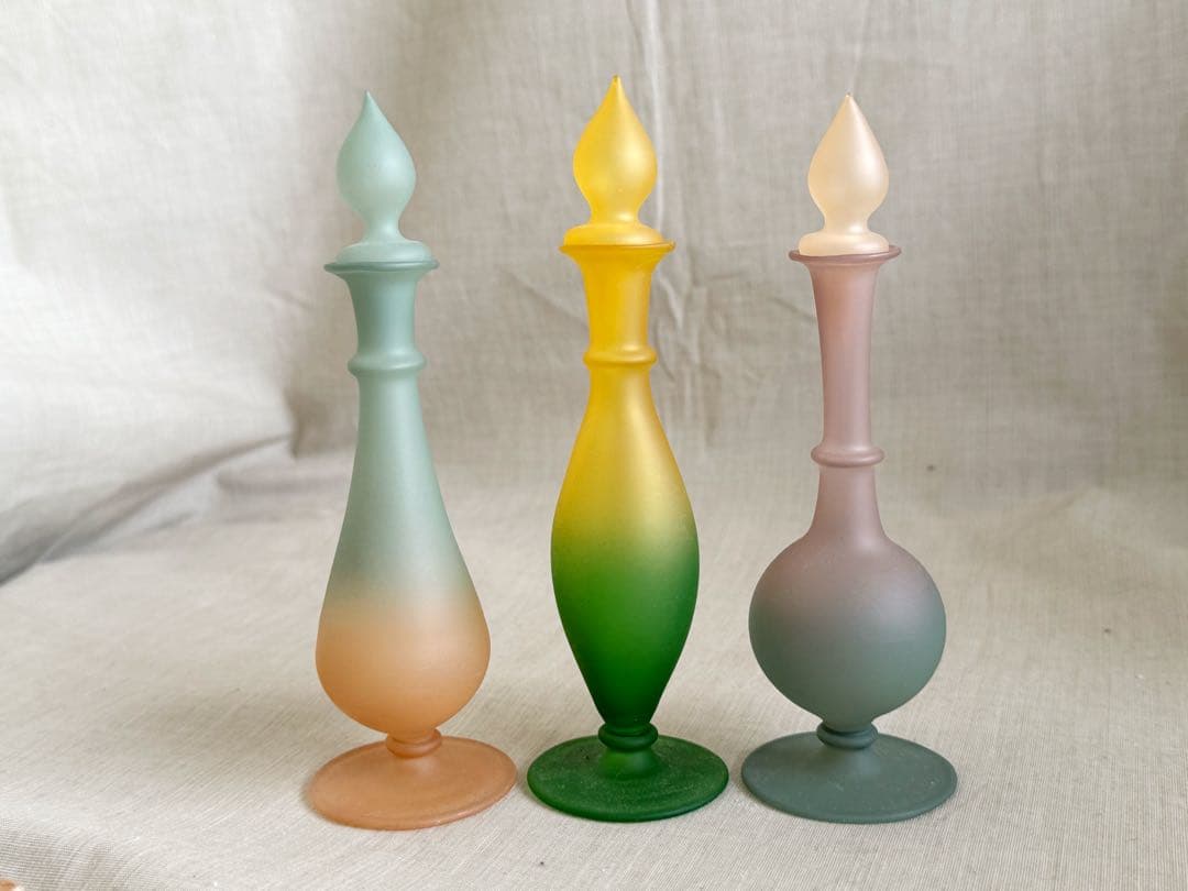 珍品 エジプト 香水瓶 小瓶 ガラス瓶 ヴィンテージ アンティーク 蚤の市