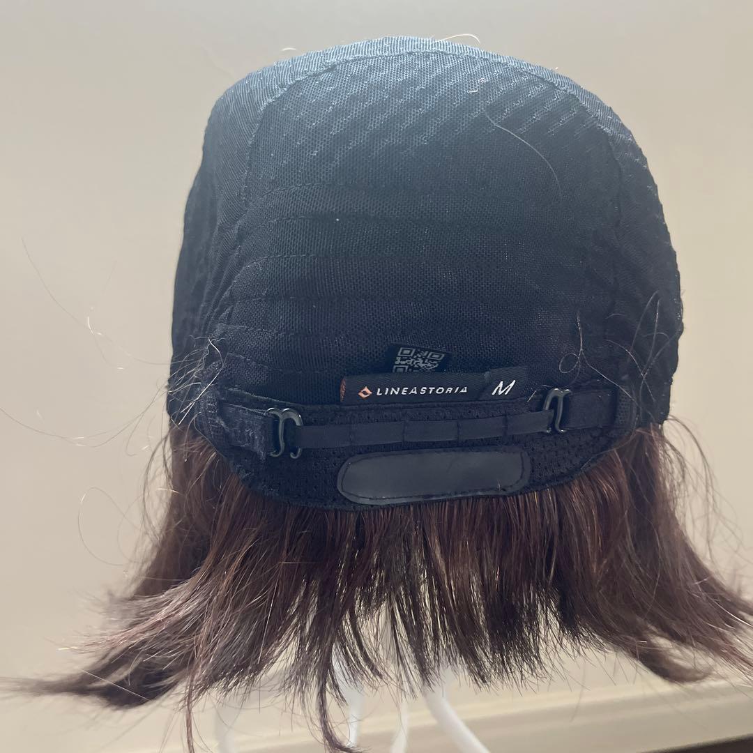 リネアストリア　天使シリーズ　人毛MIX「約束のショート」М　チョコブラウン