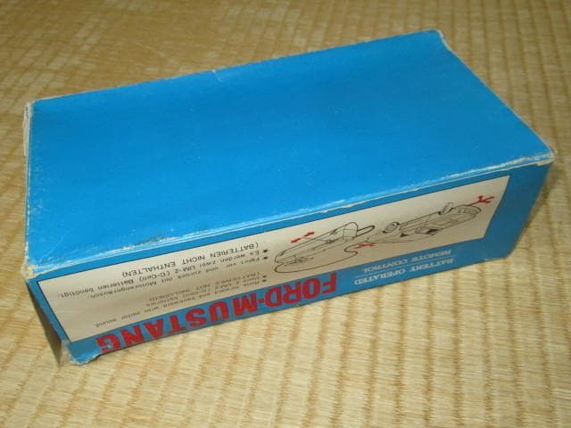 極希少 1960年代 韓国製◆バンダイ フォードムスタング 7654 ブリキの車