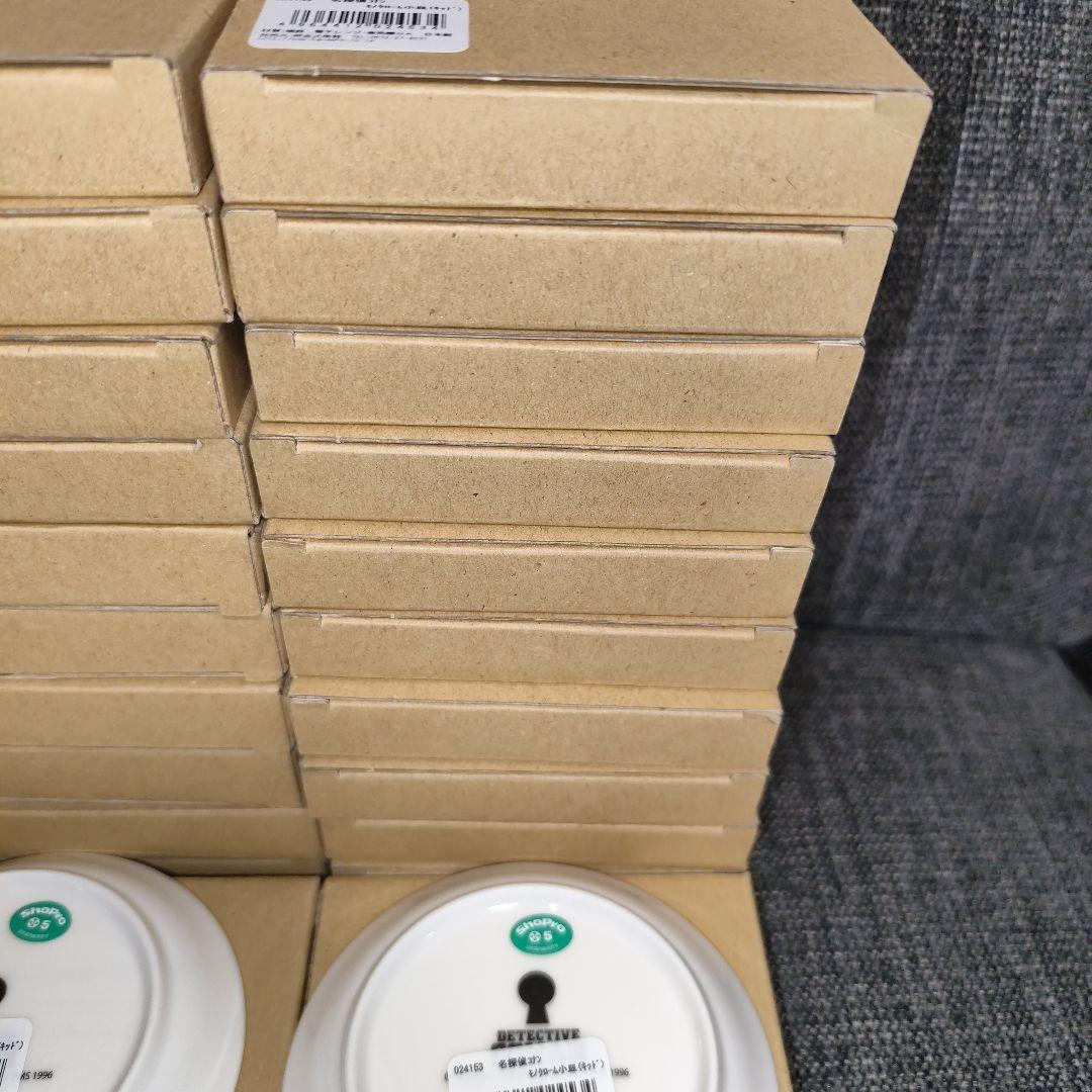 【新品】名探偵コナン モノクローム小皿 コナン13枚 怪盗キッド26枚 計49枚