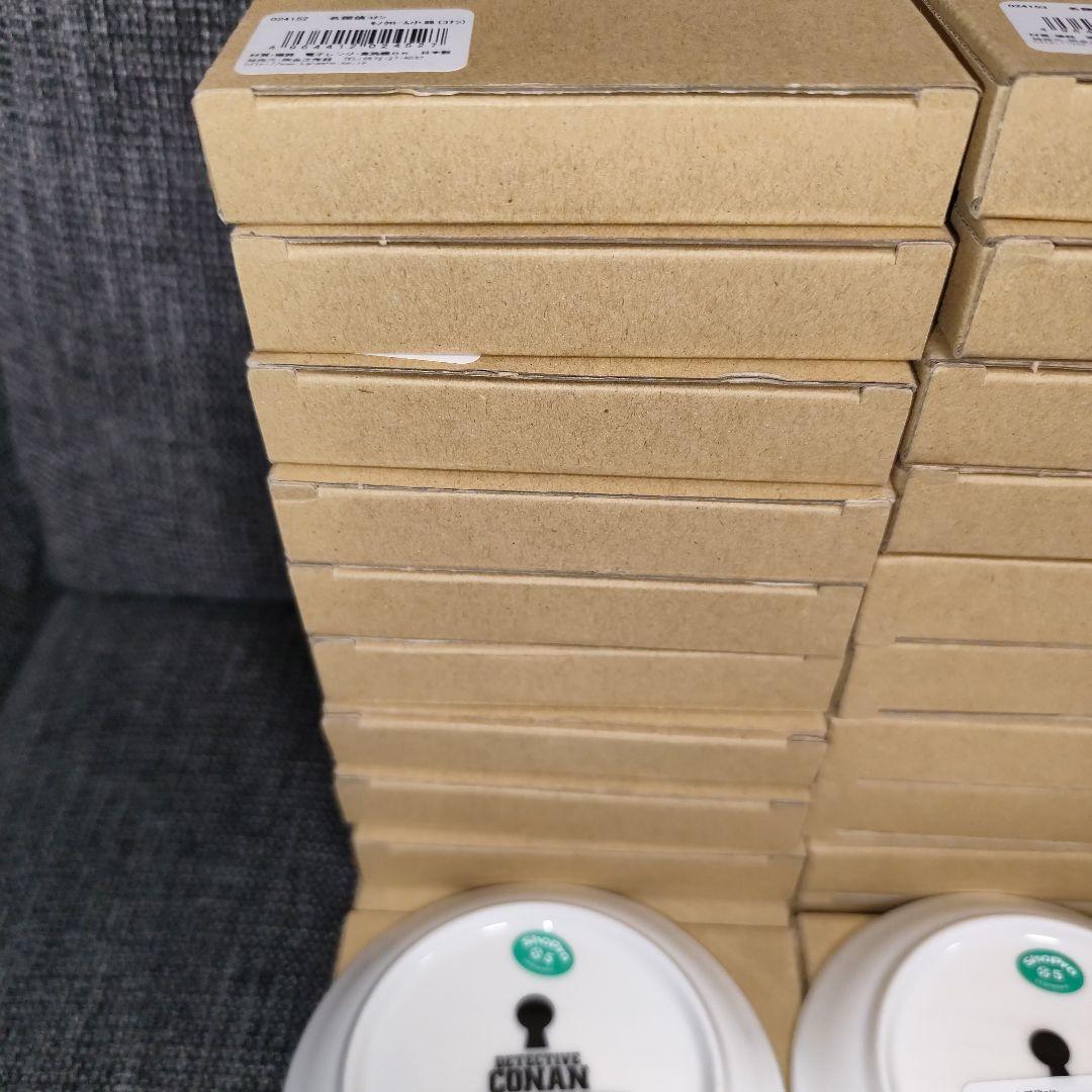 【新品】名探偵コナン モノクローム小皿 コナン13枚 怪盗キッド26枚 計49枚