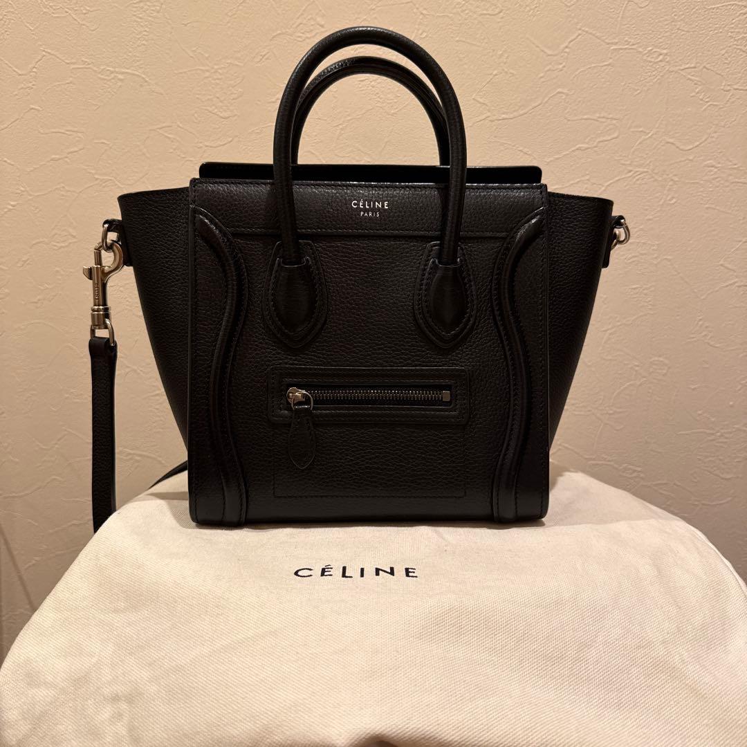 CELINE セリーヌ ナノラゲージ ブラック