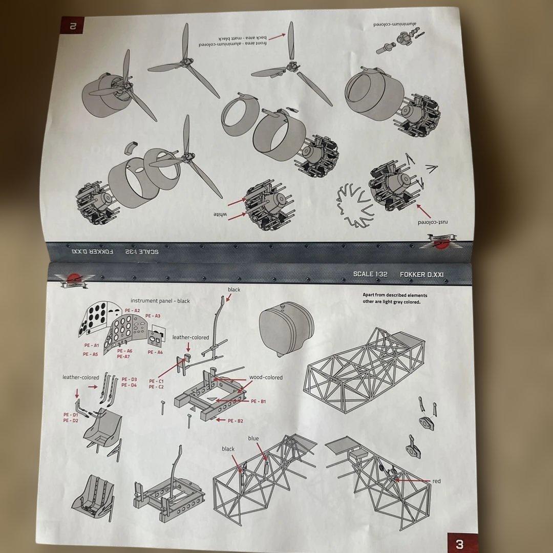 シルバーウィングス 1/32 Fokker D.XXI フルレジンモデル