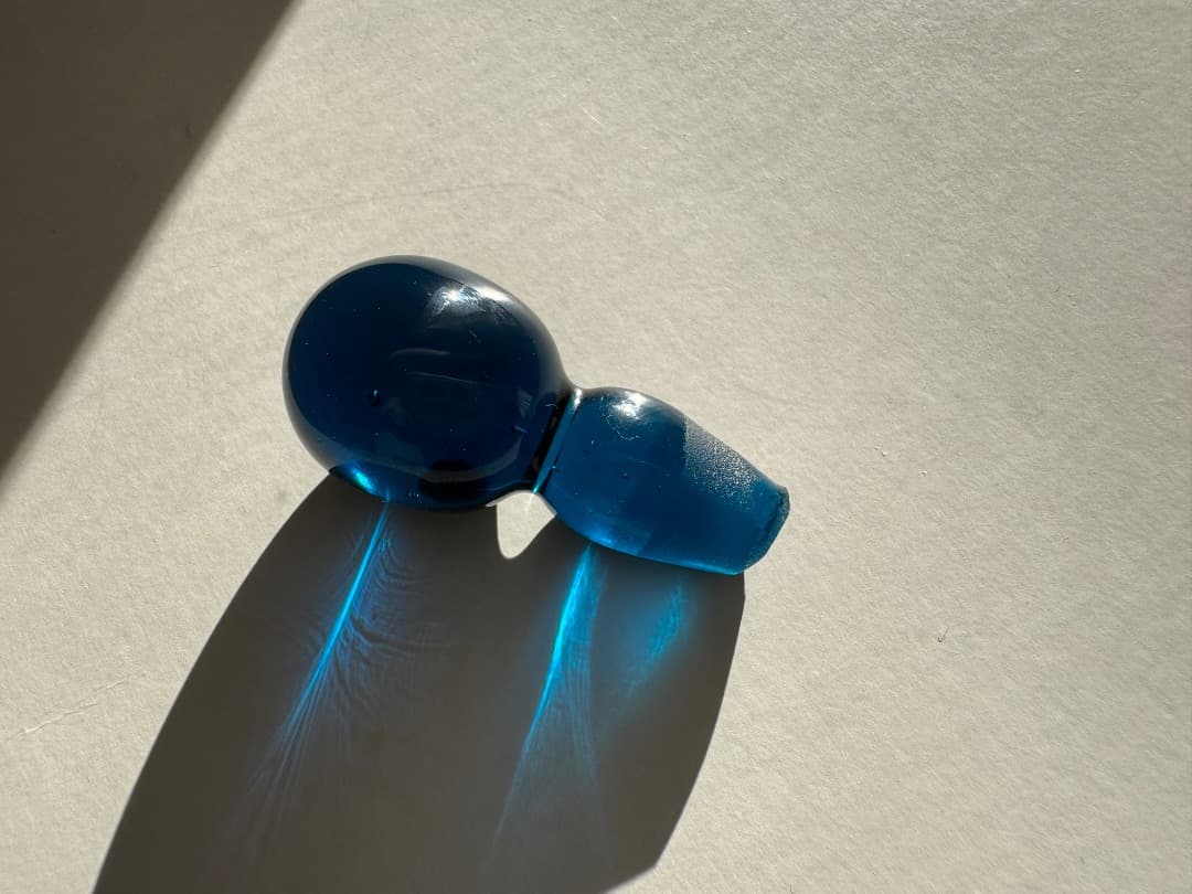 小谷眞三　倉敷ガラス　角長瓶