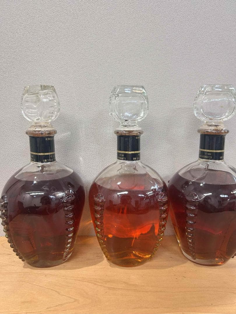 SUNTORY V.S.O.P. クリスタルボトル 3本セット